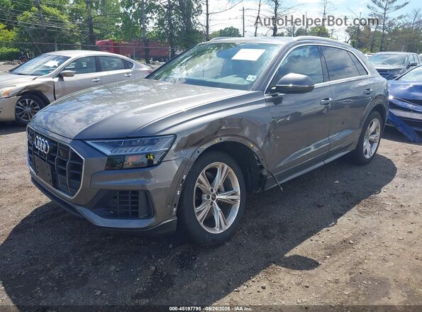 WA1AVBF16PD008439 2023 AUDI Q8 Gray Vista tres cuartos delantera izquierda