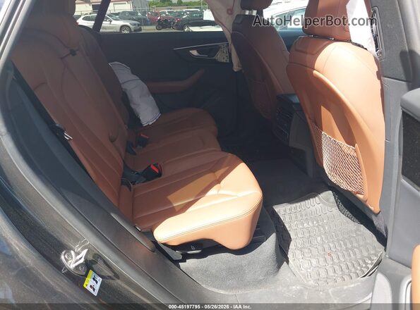 WA1AVBF16PD008439 2023 AUDI Q8 Gray Vista de la etiqueta del VIN
