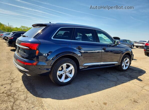 WA1AVBF79TD004903 2026 AUDI Q7 Blue Trasero derecho