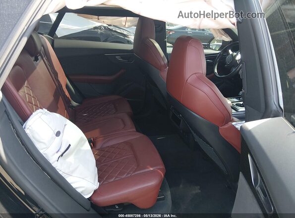 WA1AWBF11MD043009 2021 AUDI SQ8 Black VIN კოდის სტიკერის ხედი