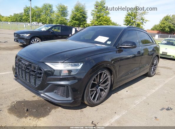 WA1AWBF11MD043009 2021 AUDI SQ8 Black წინა მარცხენა ხედი სამი მეოთხედიდან