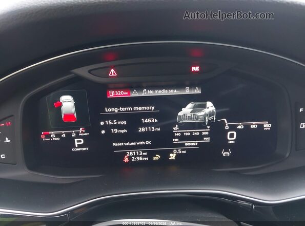 WA1AWBF79PD025835 2023 AUDI SQ7 Серый Вид задних сидений