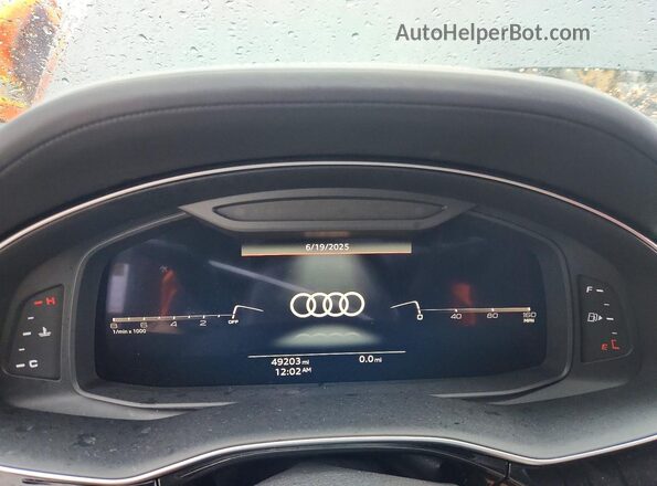 WA1AWBF7XND016512 2022 AUDI SQ7 Black Սարքավորումների վահանակի տեսք