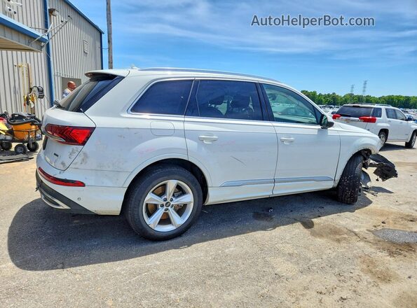 WA1AXBF73ND013044 2022 AUDI Q7 White უკანა მარჯვენა
