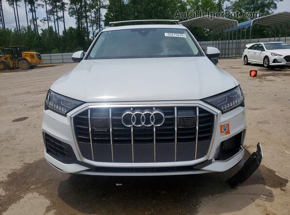 WA1AXBF75PD028731 2023 AUDI Q7 White Դիմացի տեսք