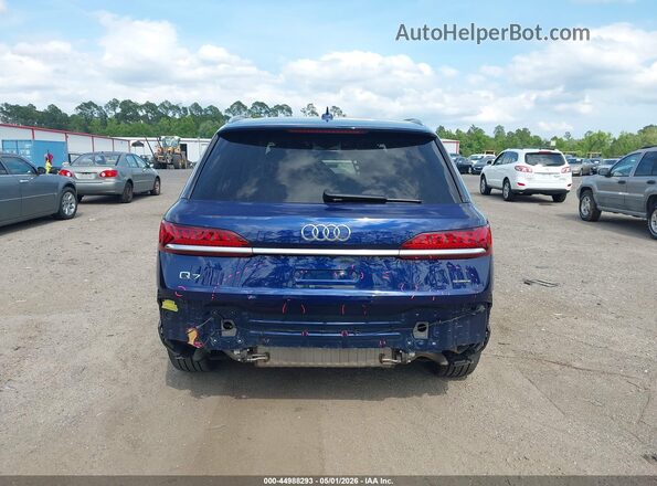 WA1AXBF77ND011068 2022 AUDI Q7 Синий 