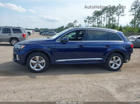 WA1AXBF77ND011068 2022 AUDI Q7 Синий Панорамный вид салона 360°