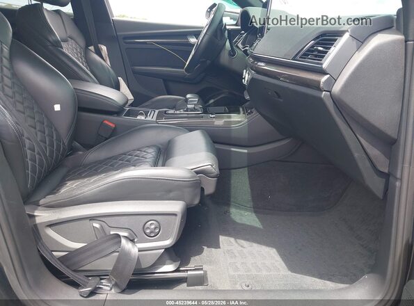 WA1B4AFY0N2039404 2022 AUDI SQ5 Gray წინა სალონის ხედი