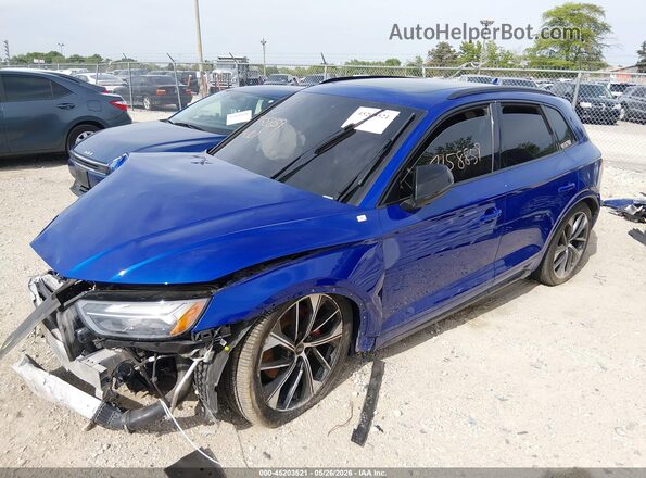 WA1B4AFY1M2008080 2021 AUDI SQ5 Blue Front left