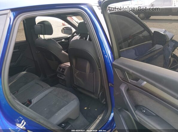 WA1B4AFY1M2008080 2021 AUDI SQ5 Blue VIN sticker view