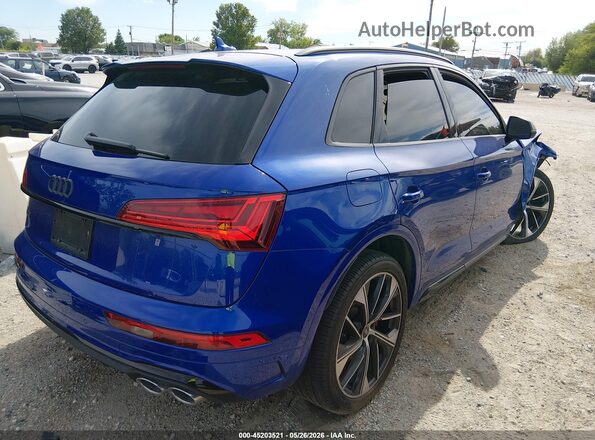 WA1B4AFY1M2008080 2021 AUDI SQ5 Blue Rear right