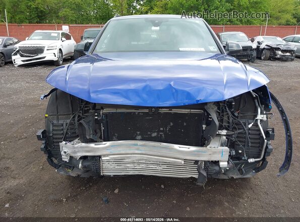 WA1B4AFY1R2037067 2024 AUDI SQ5 Blue Սարքավորումների վահանակի տեսք