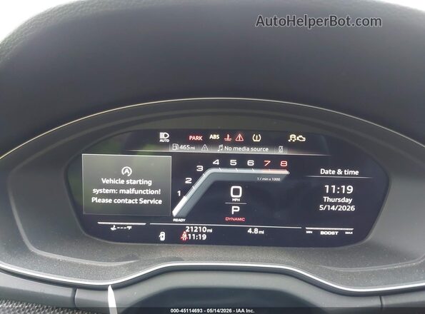 WA1B4AFY1R2037067 2024 AUDI SQ5 Blue Հետևի նստատեղերի տեսք