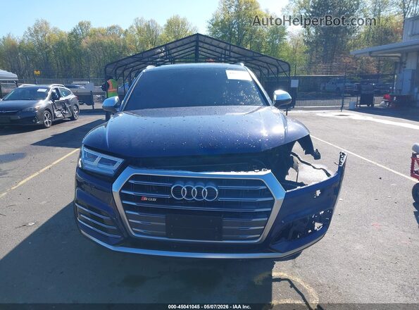 WA1B4AFY4K2015974 2019 AUDI SQ5 Blue Սարքավորումների վահանակի տեսք