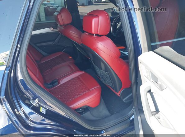 WA1B4AFY4K2015974 2019 AUDI SQ5 Blue VIN կոդի պիտակի տեսք