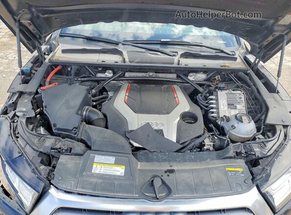 WA1B4AFY4K2074510 2019 AUDI SQ5 White Вид підкапотного простору