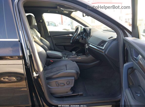 WA1B4AFY5M2042068 2021 AUDI SQ5 Black წინა სალონის ხედი