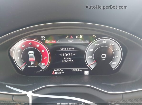 WA1B4AFY6S2044747 2025 AUDI SQ5 Серый Вид задних сидений