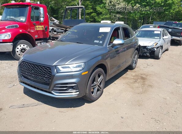WA1B4AFY8L2123340 2020 AUDI SQ5 Gray Front left