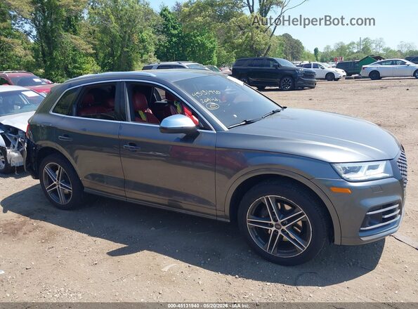 WA1B4AFY8L2123340 2020 AUDI SQ5 Gray Rear interior view