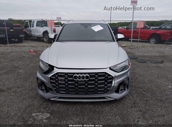 WA1B4AFY9P2006758 2023 AUDI SQ5 Silver Vista del cuadro de instrumentos