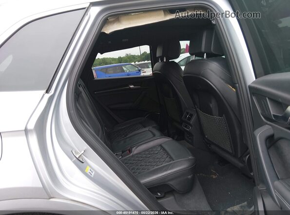 WA1B4AFY9P2006758 2023 AUDI SQ5 Silver Vista de la etiqueta del VIN