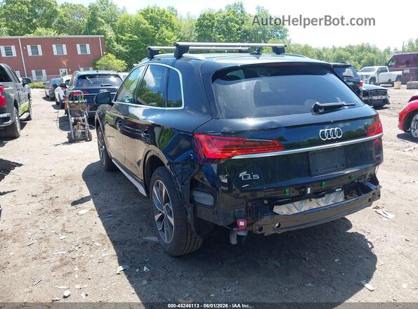 WA1BAAFY2M2024488 2021 AUDI Q5 Black Trasero izquierdo