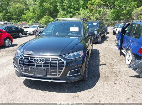 WA1BAAFY2M2024488 2021 AUDI Q5 Black Vista tres cuartos delantera izquierda