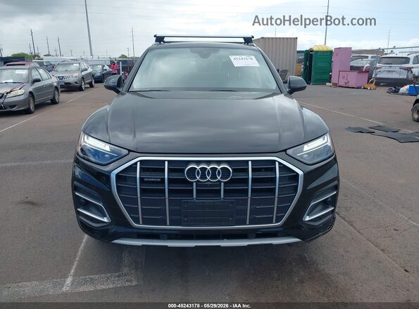 WA1BAAFY3M2054762 2021 AUDI Q5 Black Instrument cluster view