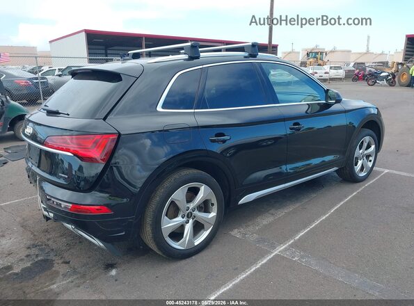 WA1BAAFY3M2054762 2021 AUDI Q5 Black Rear right