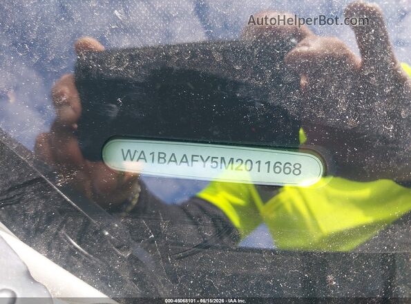 WA1BAAFY5M2011668 2021 AUDI Q5 Black 
