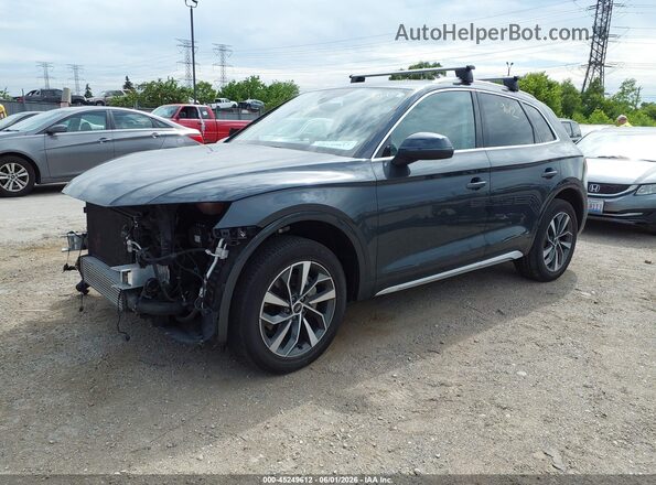 WA1BAAFY7M2079938 2021 AUDI Q5 Серый Передняя левая четверть