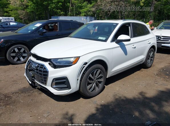WA1BAAFY9M2038825 2021 AUDI Q5 White Front left