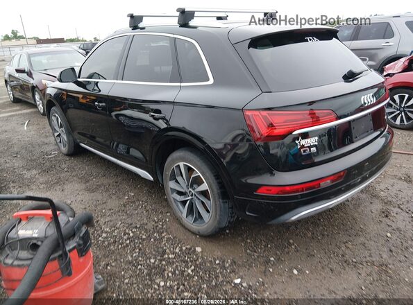 WA1BAAFY9M2126290 2021 AUDI Q5 Black Tył lewy
