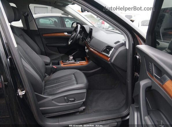 WA1BAAFY9M2126290 2021 AUDI Q5 Black Widok wnętrza z przodu
