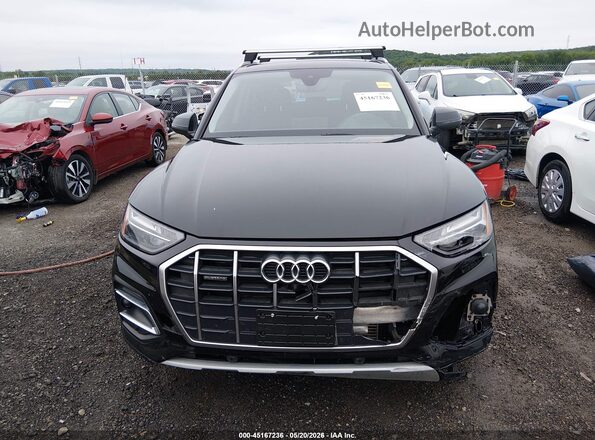 WA1BAAFY9M2126290 2021 AUDI Q5 Black Widok zestawu wskaźników