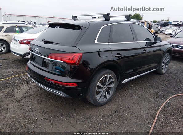 WA1BAAFY9M2126290 2021 AUDI Q5 Black Tył prawy
