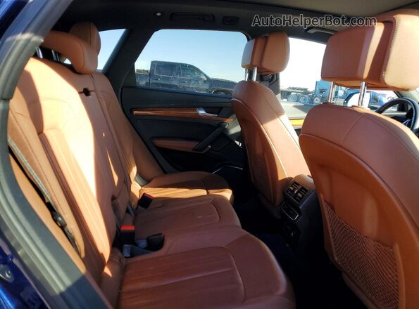 WA1BAAFYXM2072269 2021 AUDI Q5 Blue Սալոնի հետևի տեսք