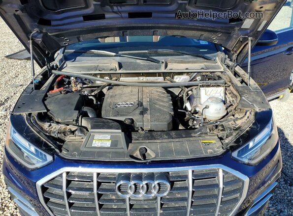 WA1BAAFYXM2072269 2021 AUDI Q5 Blue Շարժիչի բաժամունքի տեսք