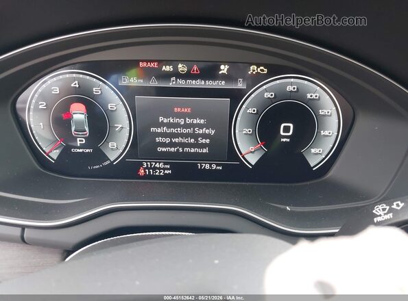 WA1BBAFY0R2081373 2024 AUDI Q5 Белый Вид задних сидений