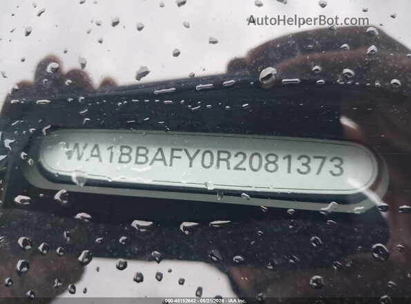 WA1BBAFY0R2081373 2024 AUDI Q5 Белый 