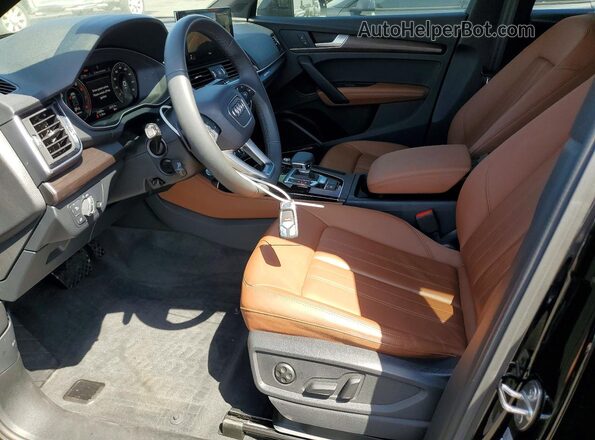 WA1BBAFY4R2023668 2024 AUDI Q5 Black წინა სალონის ხედი