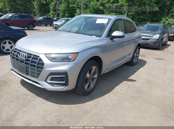 WA1BBAFY5N2129797 2022 AUDI Q5 Silver Front left