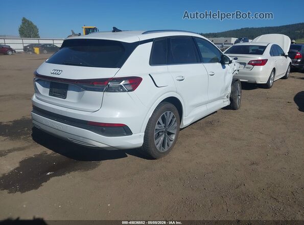 WA1BCBFZ2PP018450 2023 AUDI Q4 White Հետևի աջ