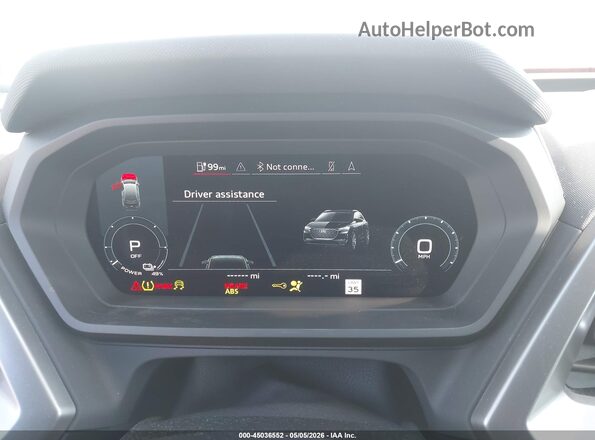 WA1BCBFZ2PP018450 2023 AUDI Q4 White Հետևի նստատեղերի տեսք