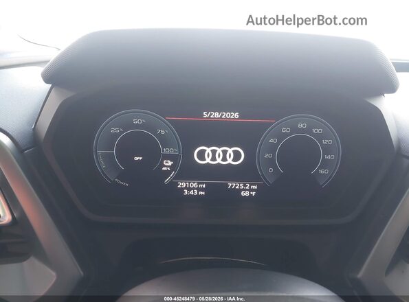 WA1BCBFZXPP023296 2023 AUDI Q4 Black Widok tylnych siedzeń