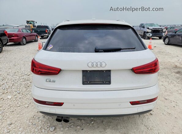 WA1BCCFS1JR001370 2018 AUDI Q3 White Vista trasera
