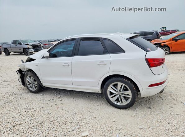 WA1BCCFS1JR001370 2018 AUDI Q3 White Trasero izquierdo
