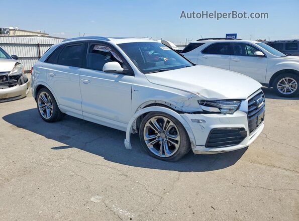 WA1BCCFS2JR008697 2018 AUDI Q3 White Przód prawy