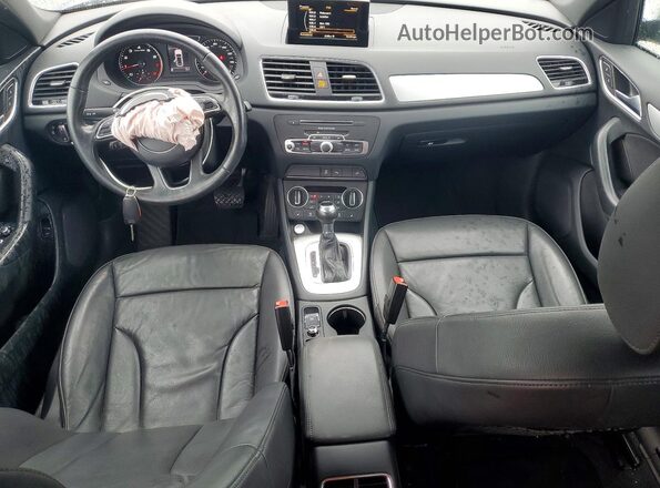 WA1BCCFS4HR009392 2017 AUDI Q3 Gray Dashboard view